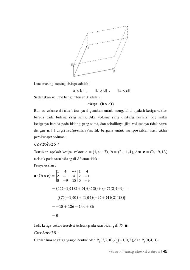 Vektor Diruang 2 Dan 3 Vector 2d 3d