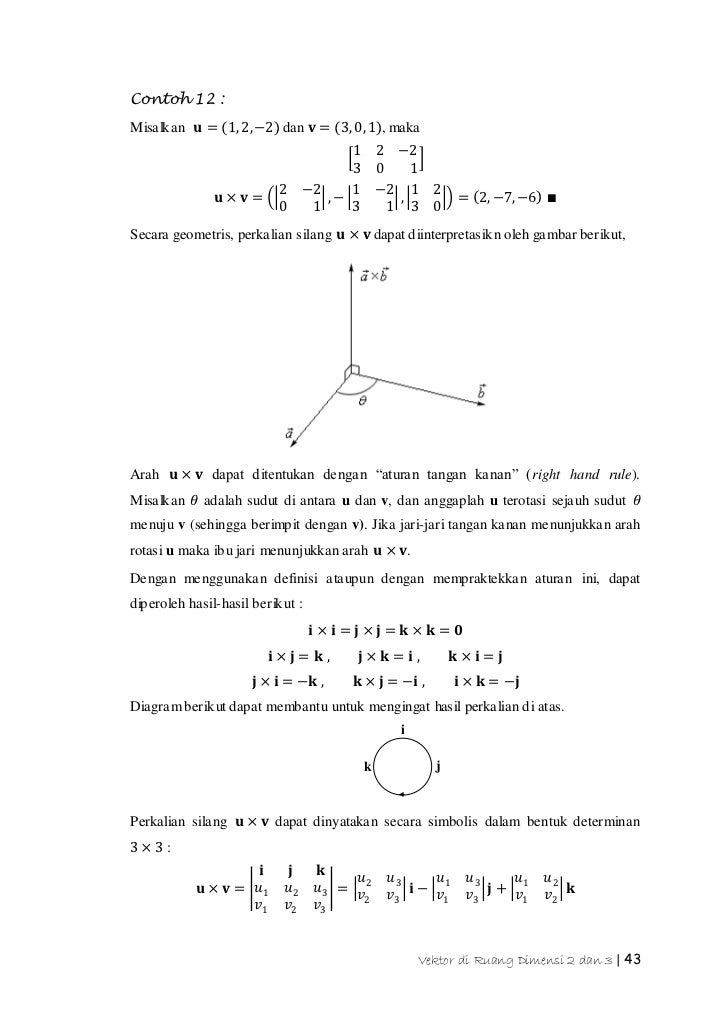 Vektor Di Ruang 2 Dan 3