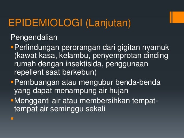 Penyakit Yang Merebak Disebabkan Oleh Vektor / Virus ini dapat