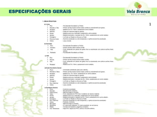 ESPECIFICAÇÕES GERAIS

                        1
 