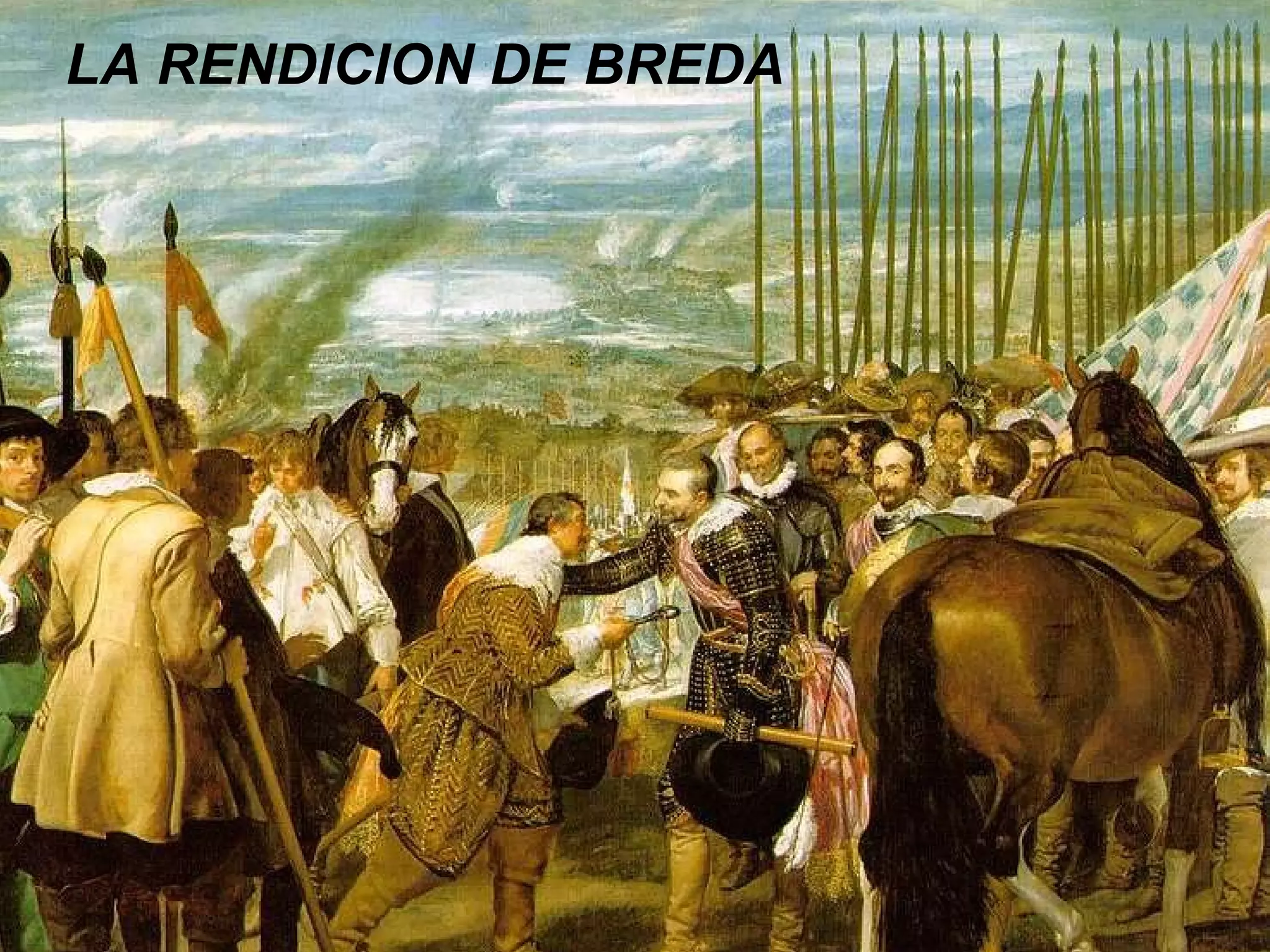 LA RENDICION DE BREDA 