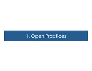 1. Open Practices

 