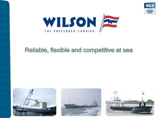 Reliable, flexible and competitive at sea
 