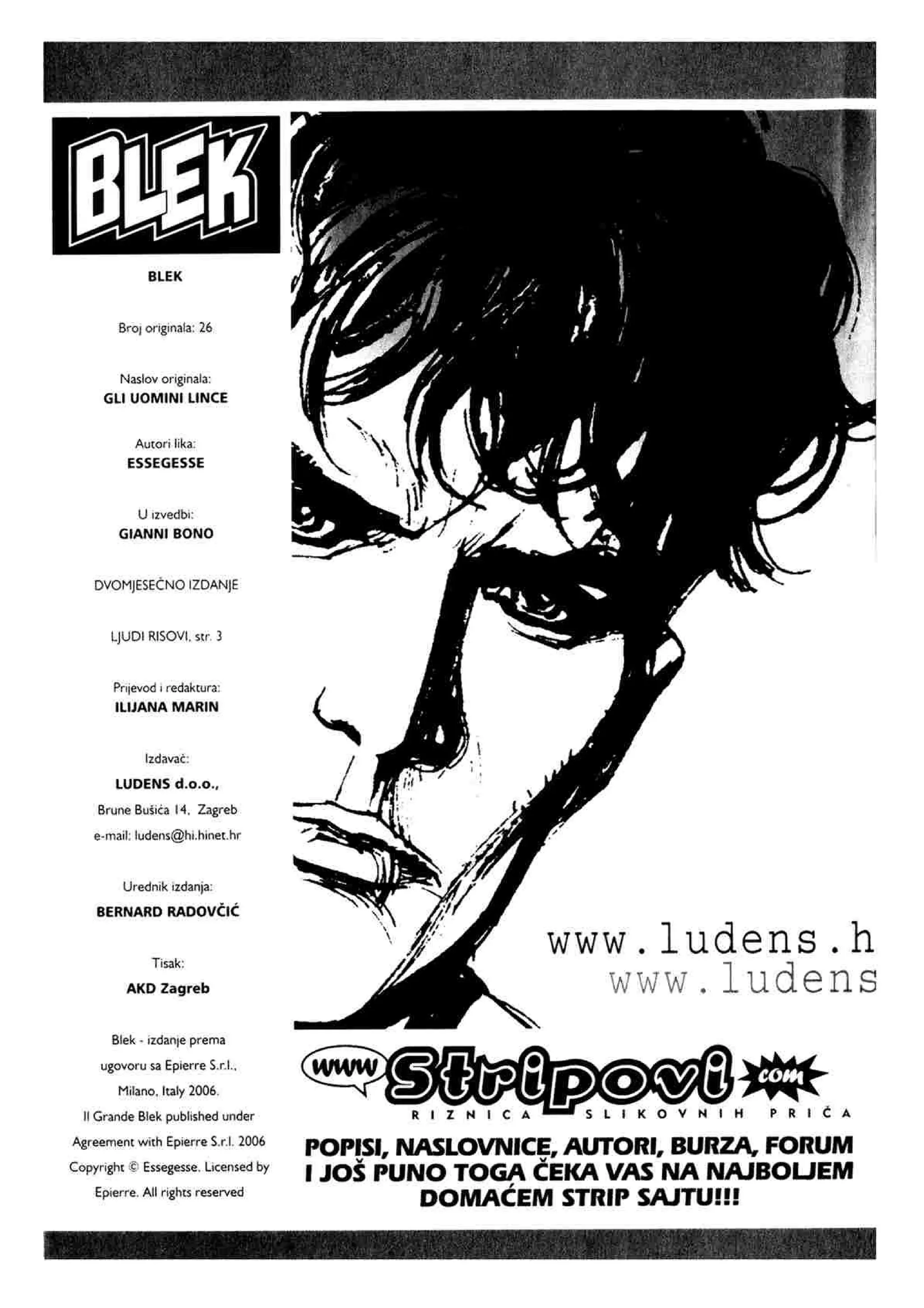 Veliki Blek L 007 - Ljudi risovi