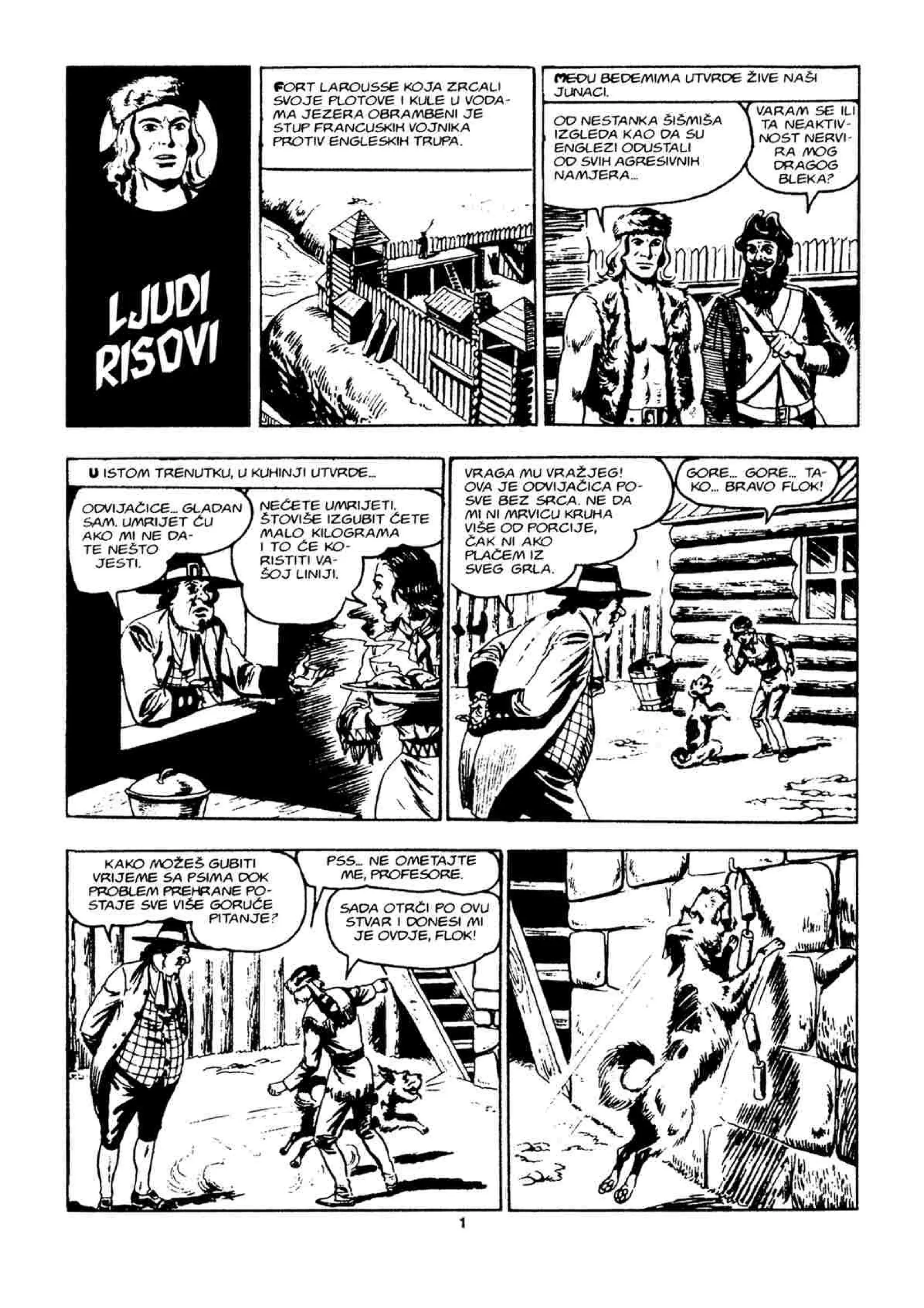 Veliki Blek L 007 - Ljudi risovi