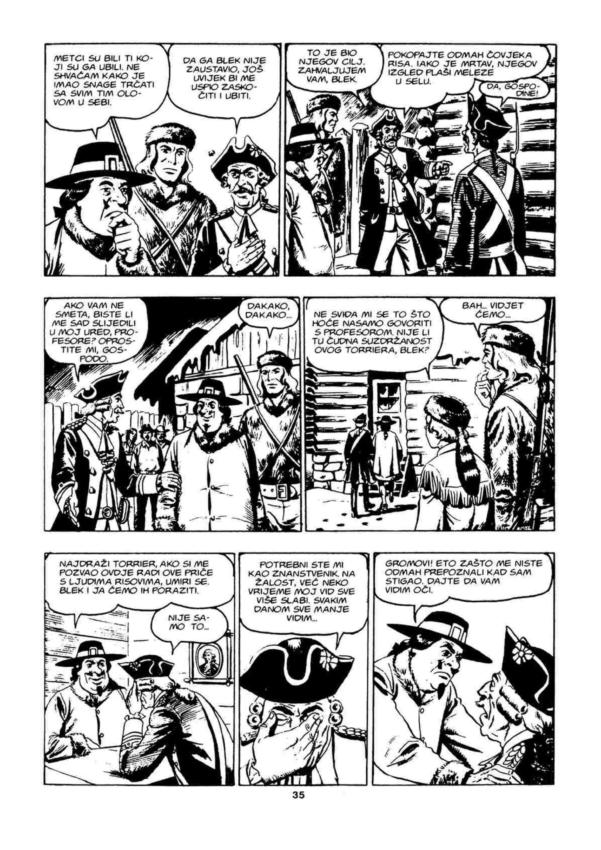 Veliki Blek L 007 - Ljudi risovi