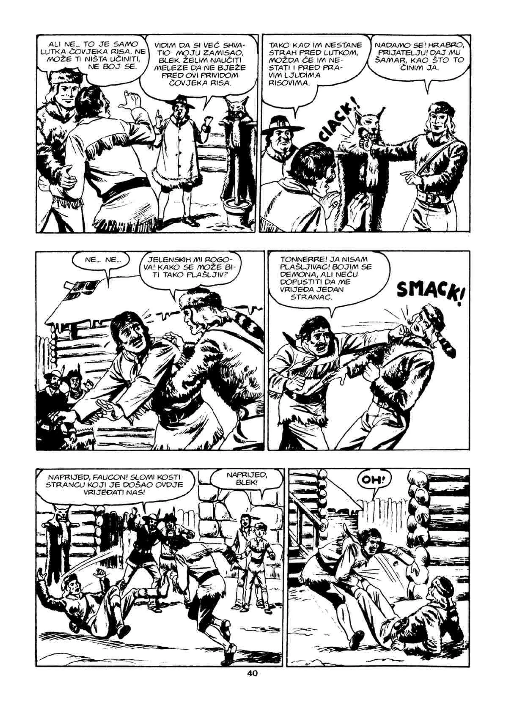 Veliki Blek L 007 - Ljudi risovi