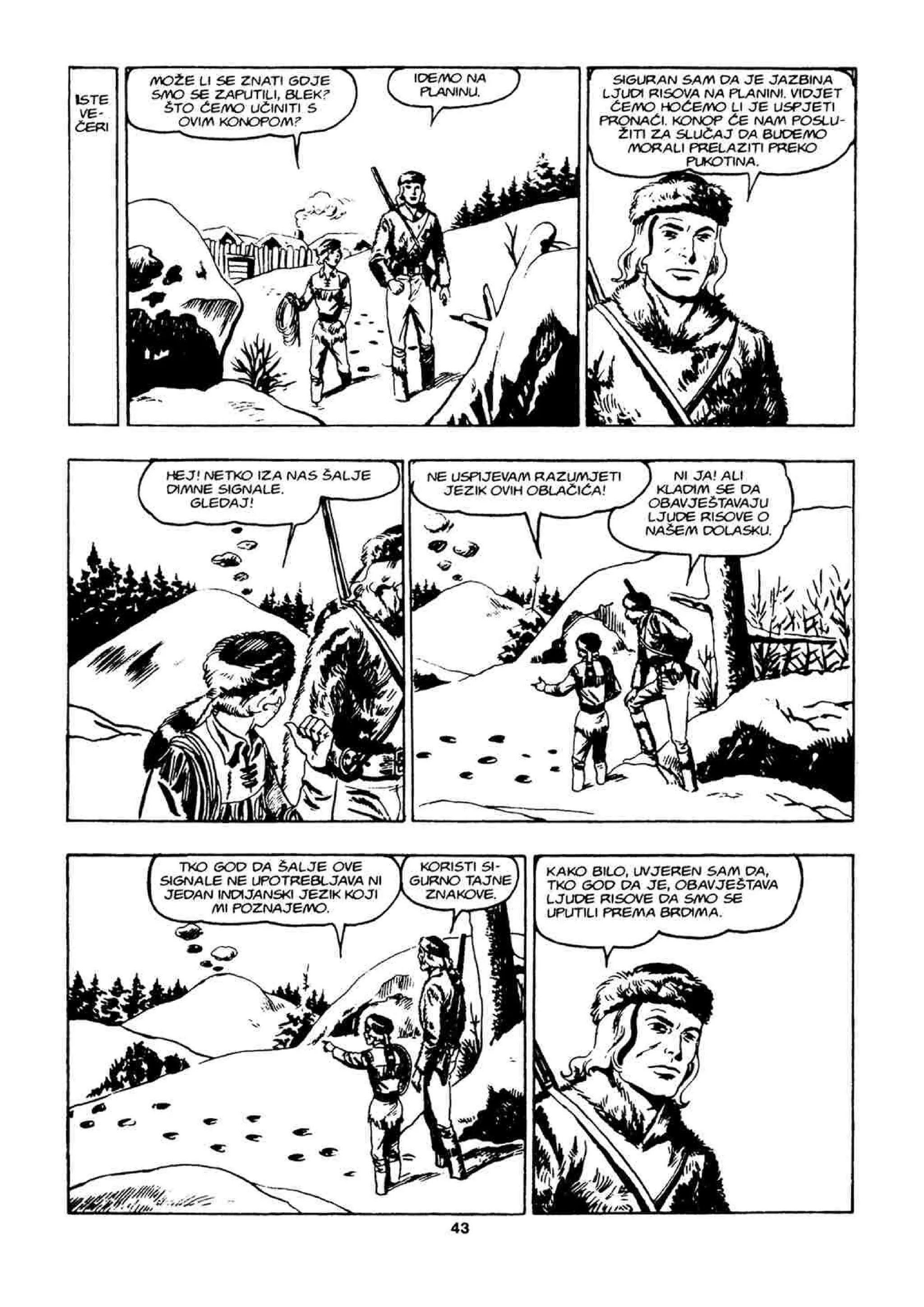 Veliki Blek L 007 - Ljudi risovi