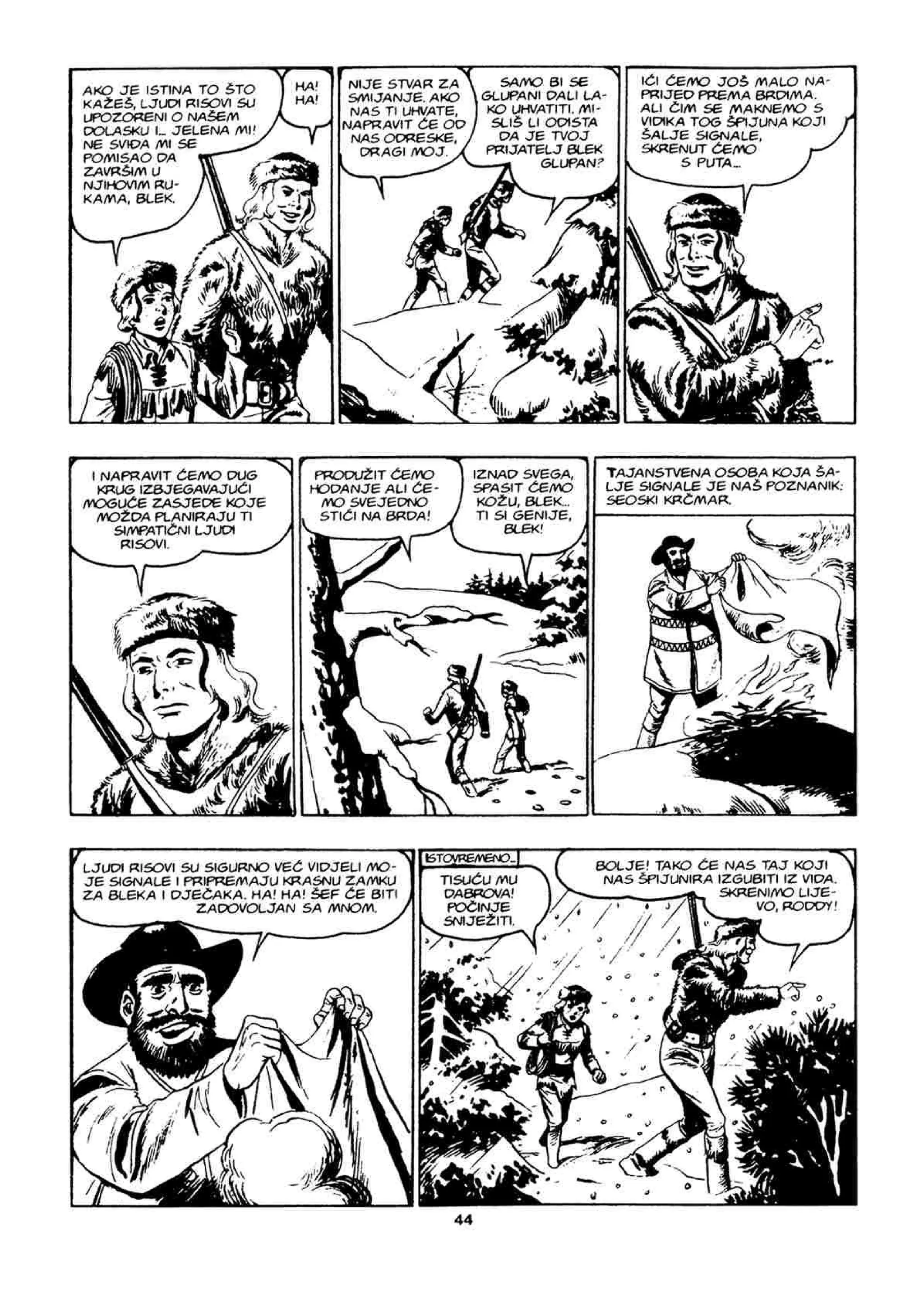 Veliki Blek L 007 - Ljudi risovi