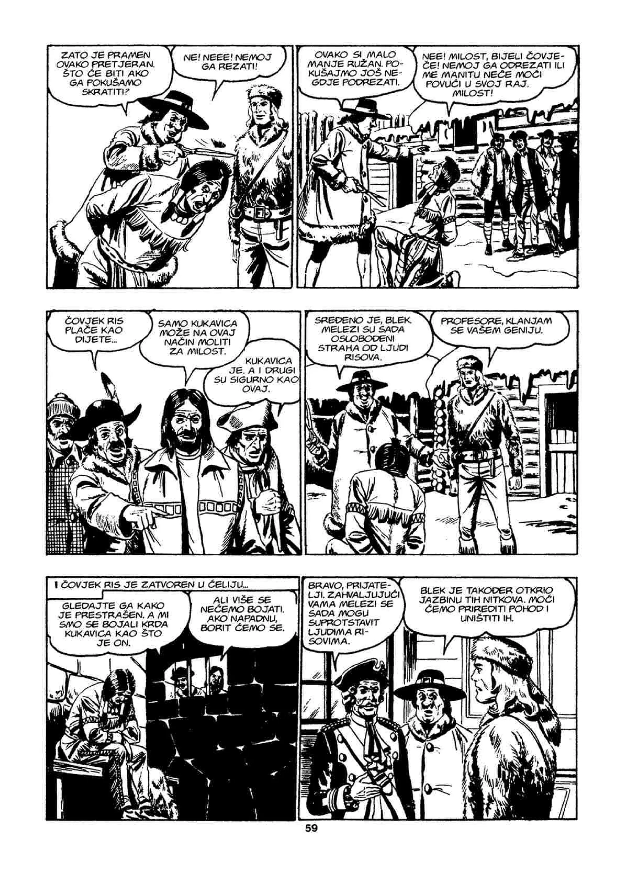 Veliki Blek L 007 - Ljudi risovi