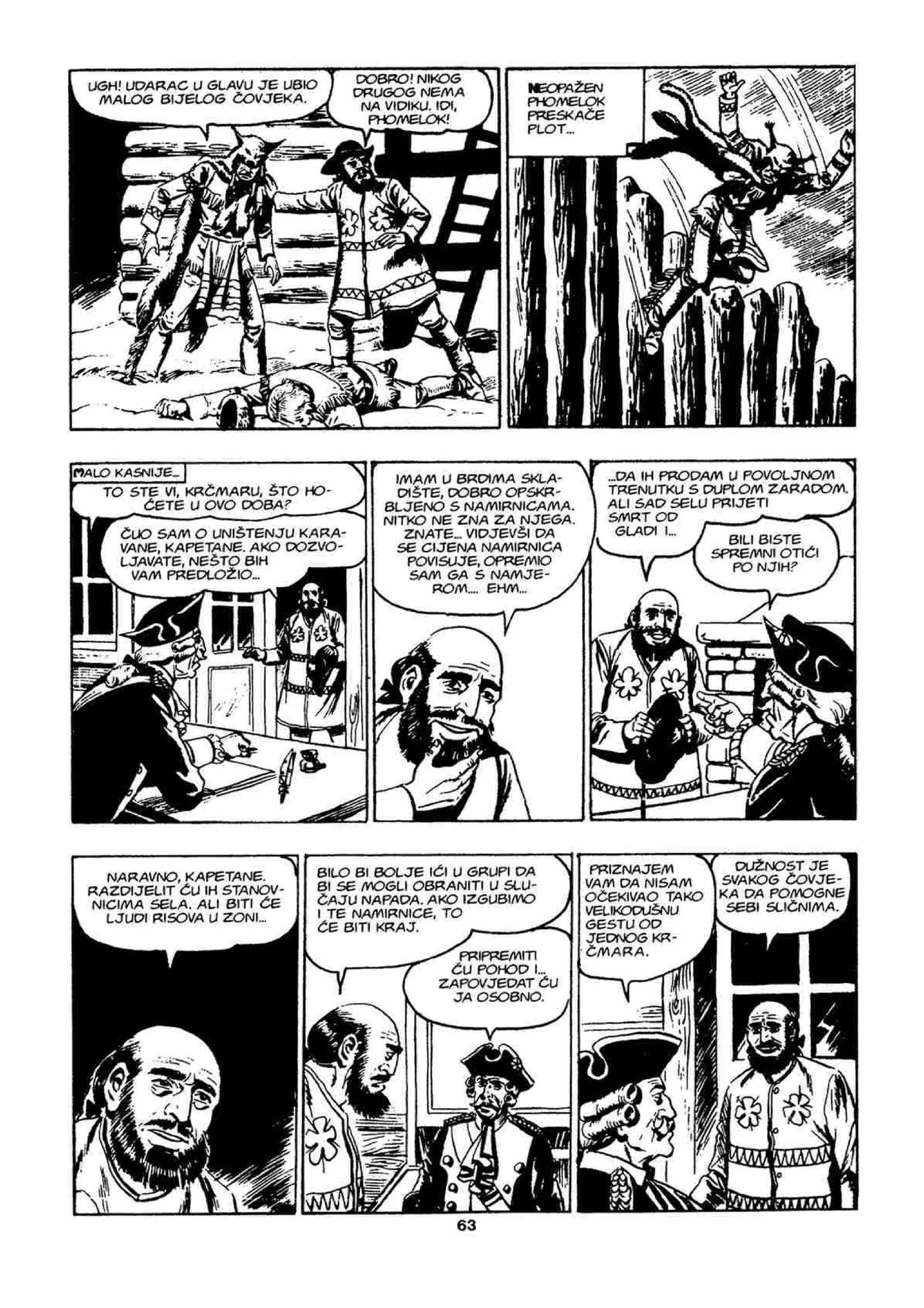 Veliki Blek L 007 - Ljudi risovi