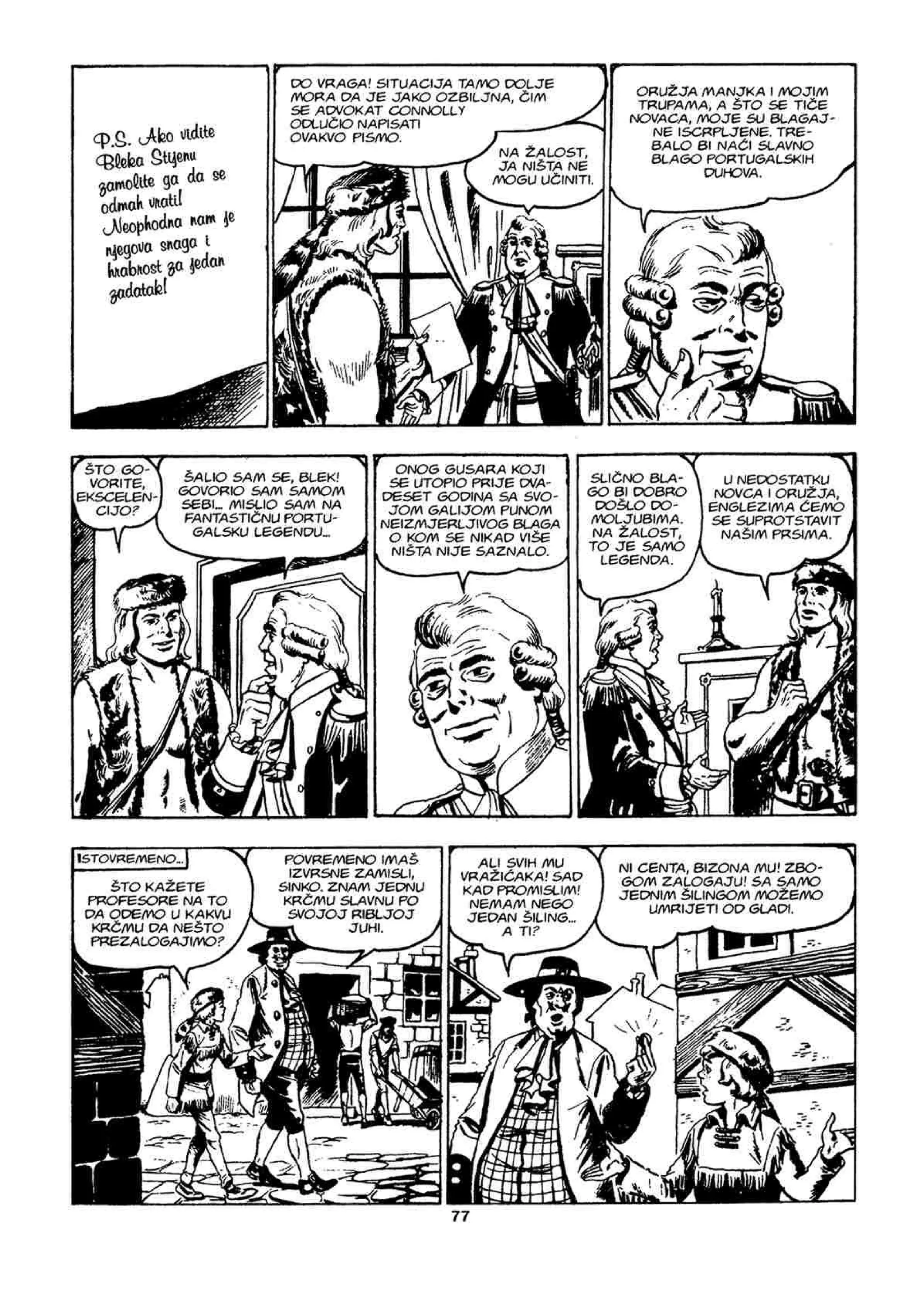 Veliki Blek L 007 - Ljudi risovi