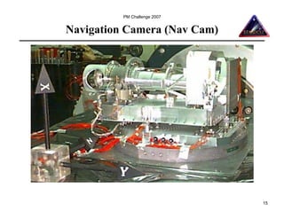 PM Challenge 2007


Navigation Camera (Nav Cam)




                              15
 