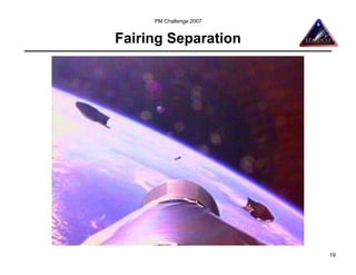 PM Challenge 2007


Fairing Separation




                         19
 