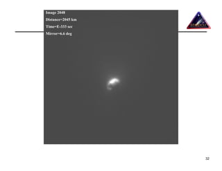 Image 2048         PM Challenge 2007
Distance=2045 km
Time=E-333 sec
Mirror=6.6 deg




                                       32
 