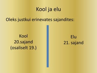 Vello Kukk - Muutused haridusmaastikul õppejõu pilgu läbi