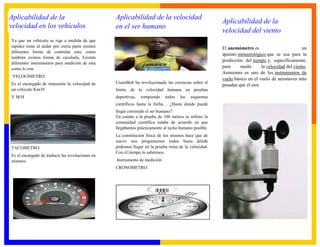 Aplicabilidad de la                               Aplicabilidad de la velocidad
                                          ...