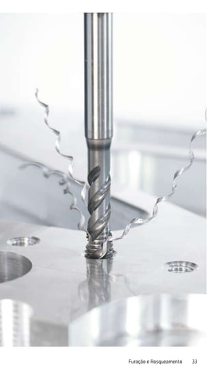 33
Furação e Rosqueamento
 