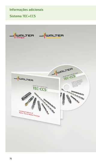 76
Informações adicionais
Sistema TEC+CCS
 