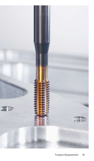 81
Furação e Rosqueamento
 