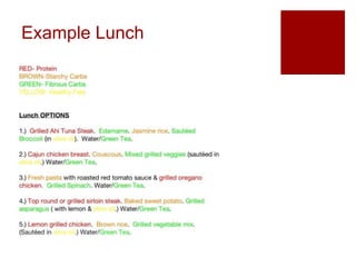 Example Lunch
 