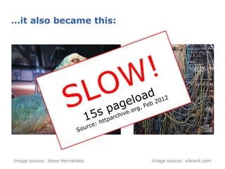 Velocity NY 2013 - From Slow to Fast: Improving Performance on Intuit Websites by up to 5x