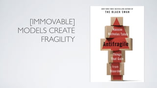 [IMMOVABLE]
MODELS CREATE
FRAGILITY
 