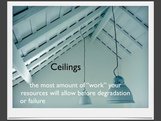 Capacity Management for Web Operations