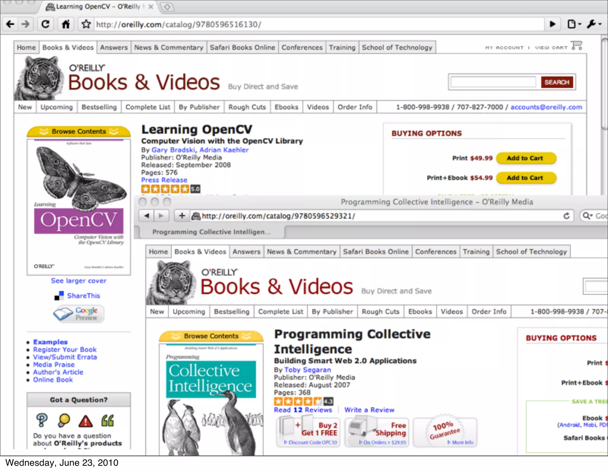 Wednesday, June 23, 2010
 