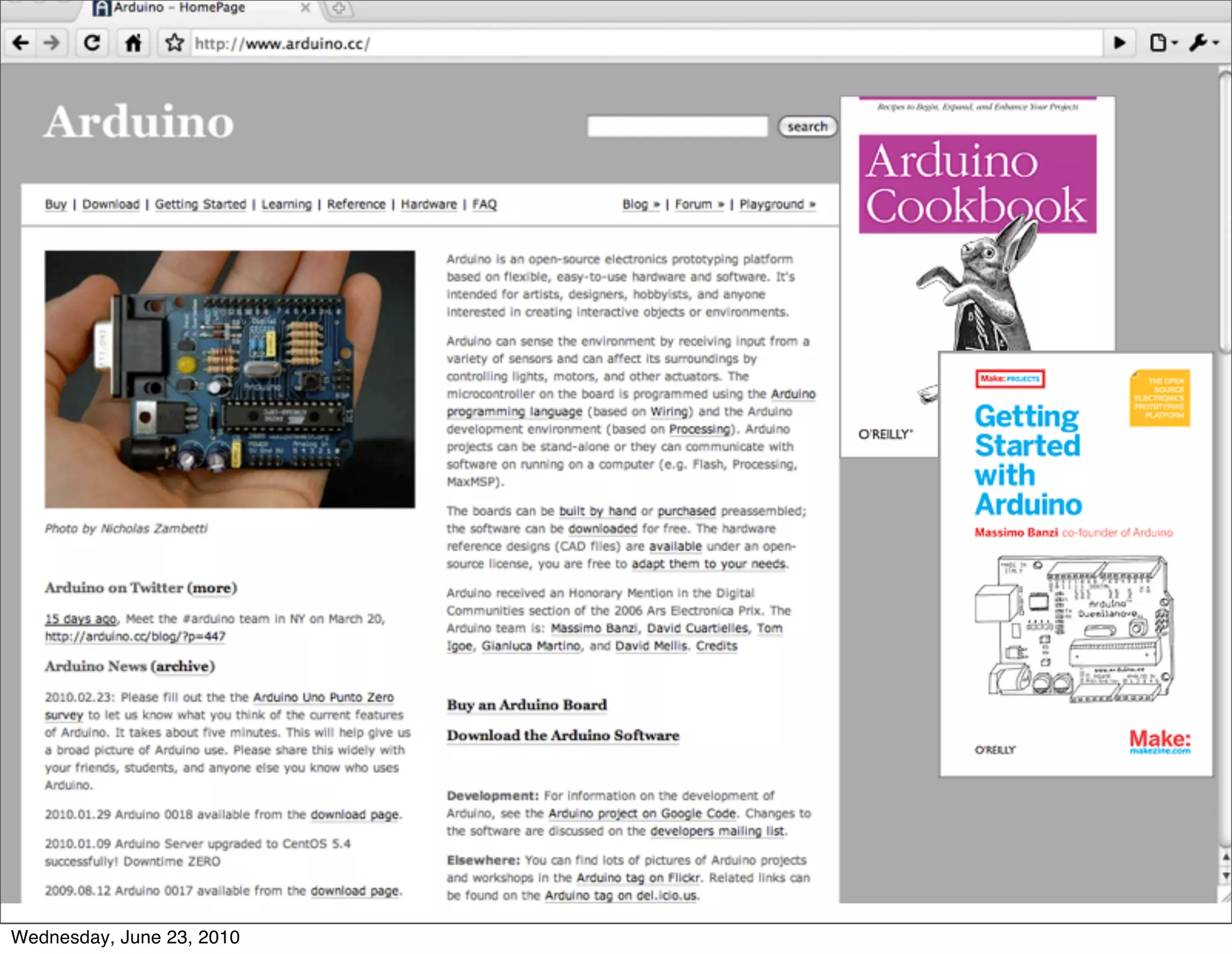 Wednesday, June 23, 2010
 