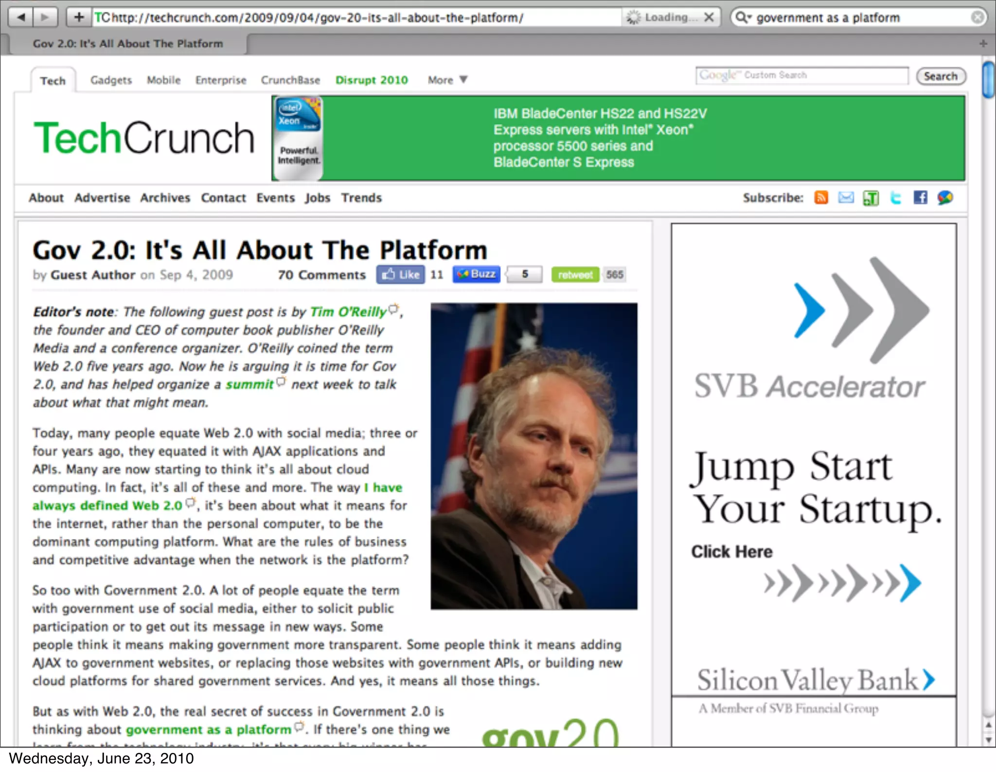 Wednesday, June 23, 2010
 