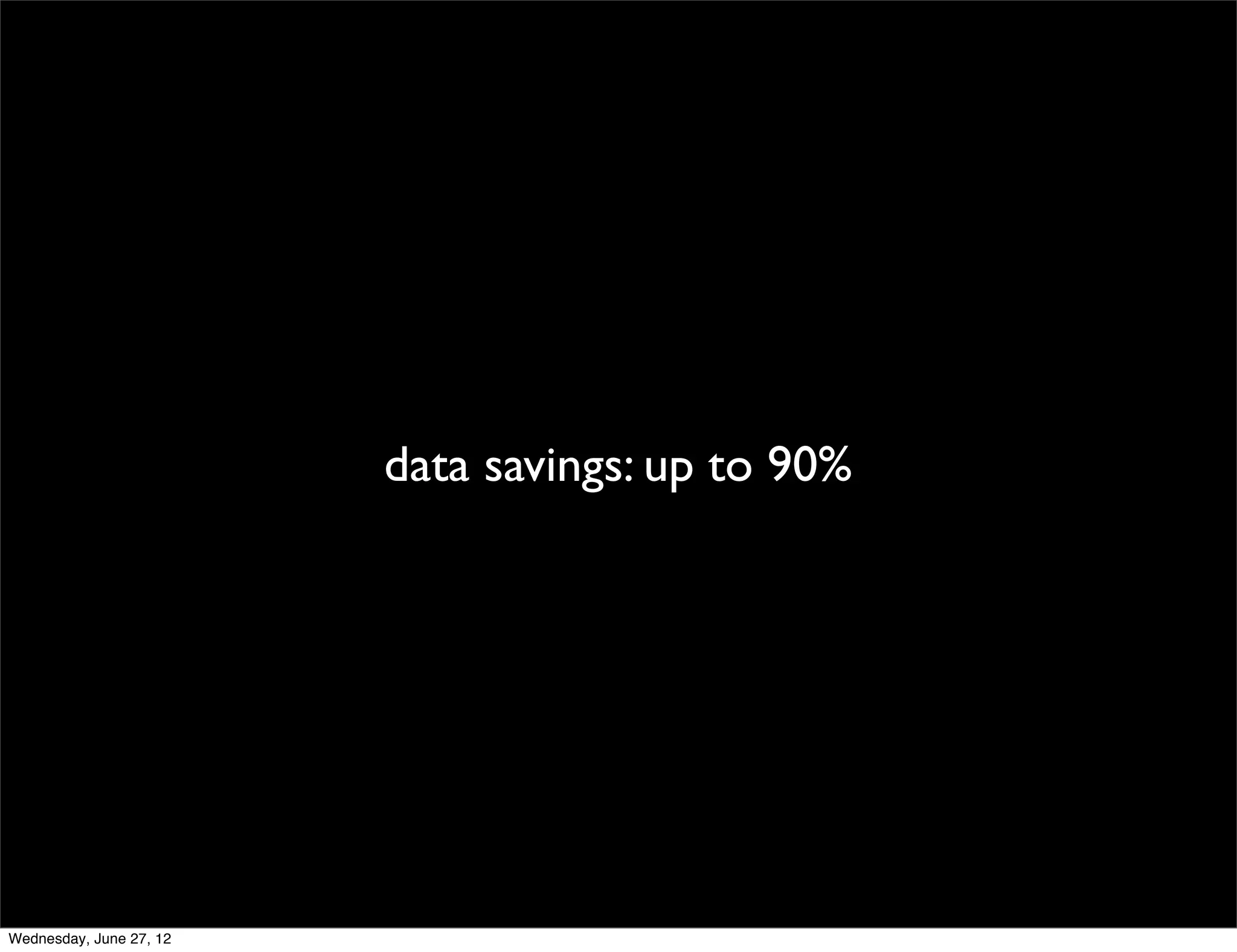 proxy browser




 Opera Mini is a proxy browser. There’s only a thin client on the device and all the rendering happens server-side in Opera’s servers.

 When the client makes a request and gets a page in return, the whole communication between Mini client and server is based on a binary, performance and response
 size oriented protocol. The format that Mini client on a phone gets, is no more HTML with accompanying resources (JS, CSS, media) that requires uncompressing,
 processing, parsing, etc. but OBML (“Opera Binary Markup Language”, a joke by our engineers that ﬁnally stuck around ;). The client just draws pre-rendered content on
 the device screen and catches the user input events, which are then forwarded to the server.

Wednesday, June 27, 12
 