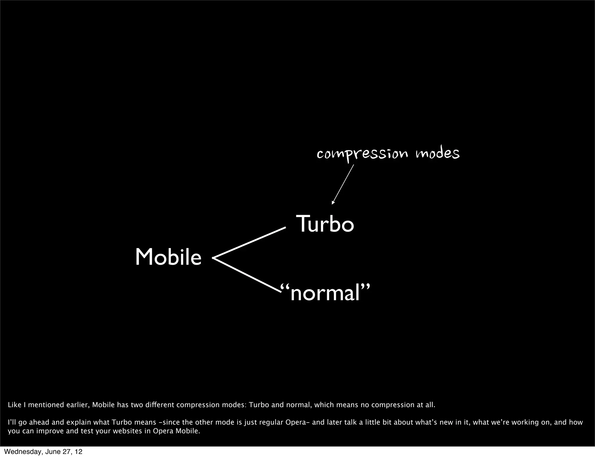 Wednesday, June 27, 12
 