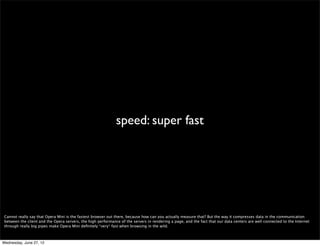 data savings: up to 90%




Wednesday, June 27, 12
 