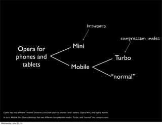 browsers
                                                                                                                       compression	
 