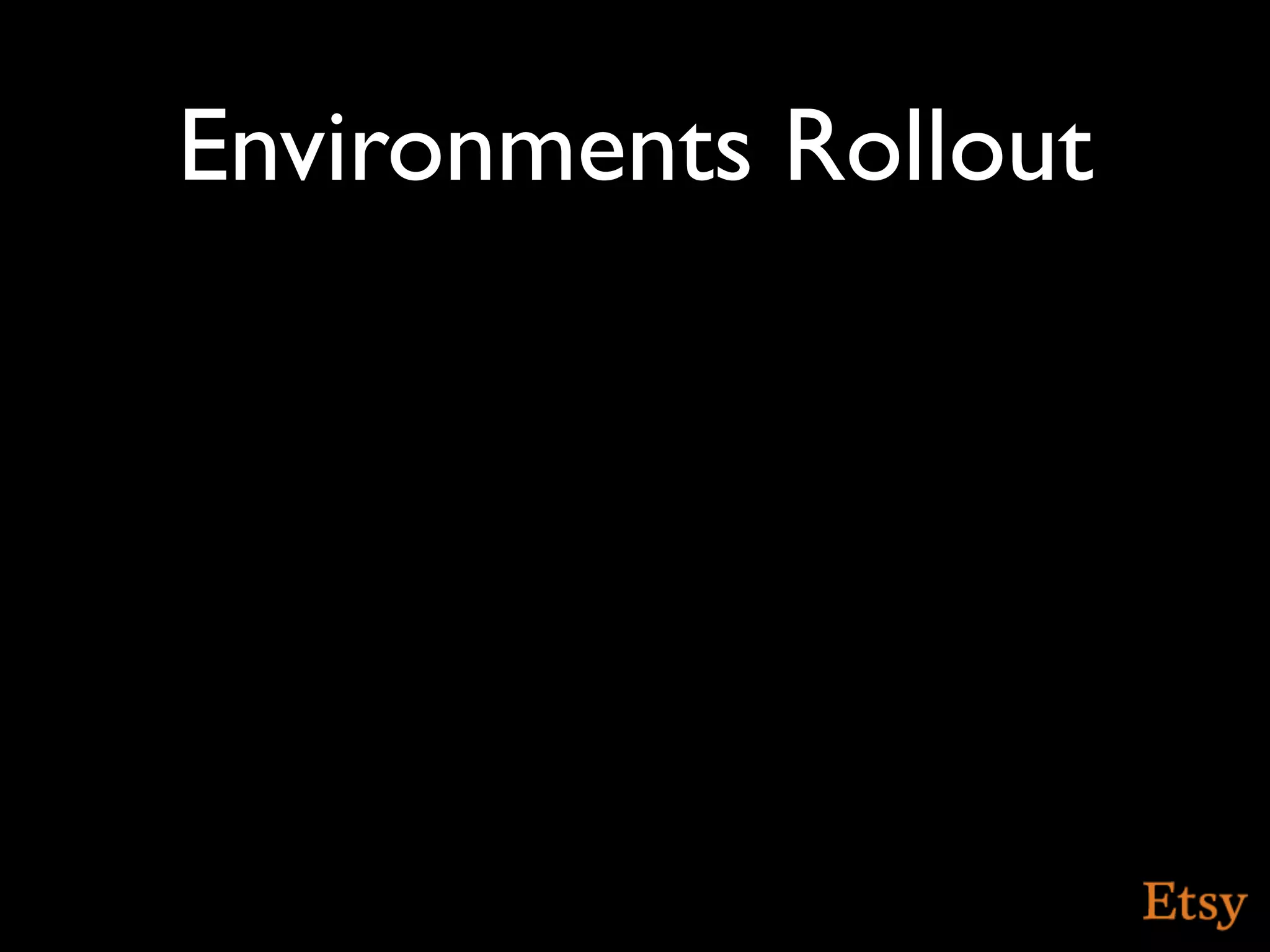 Environments Rollout
 