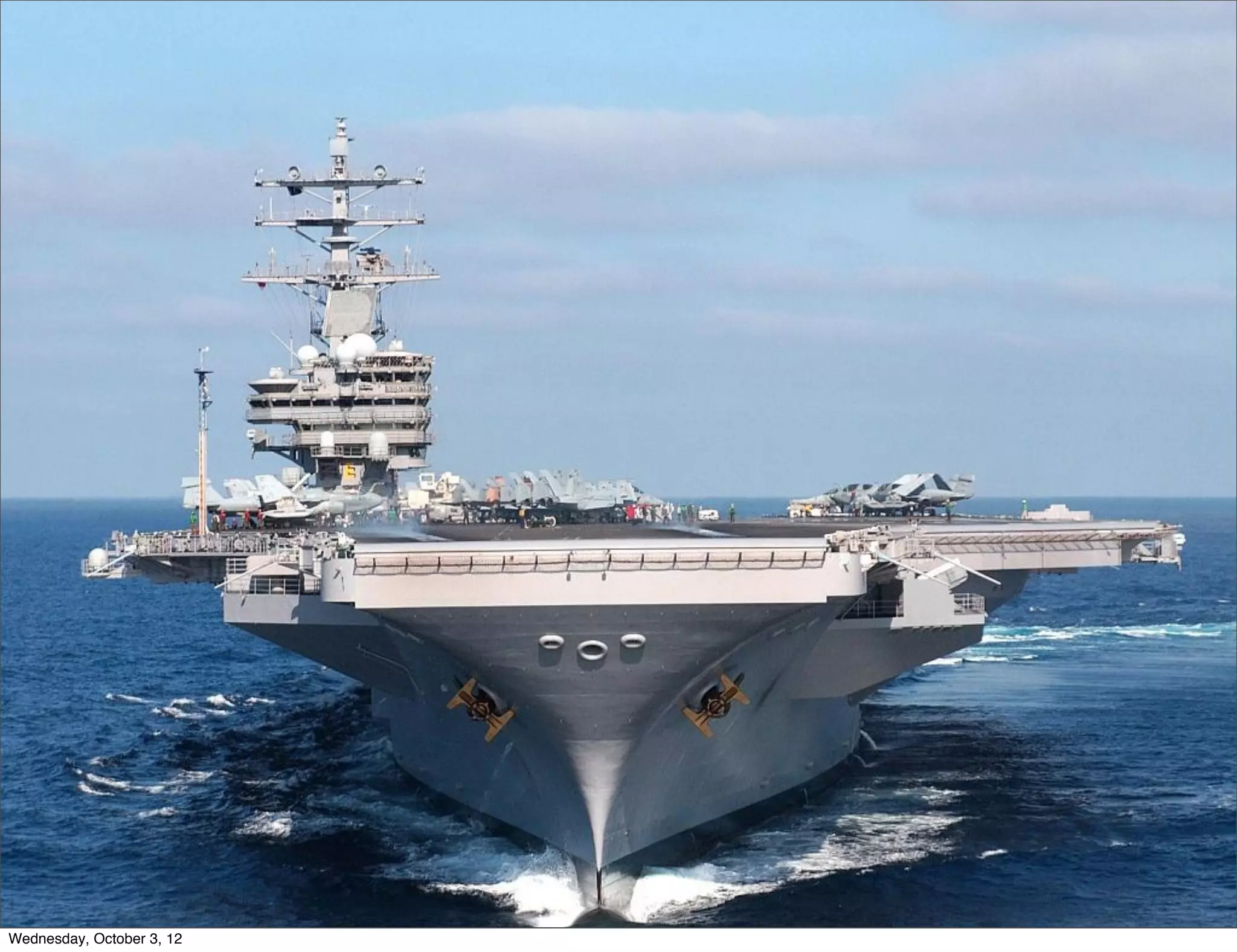 Wednesday, October 3, 12
 