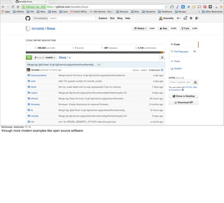 #VelocityConf @VelocityConf @timoreilly 
Wednesday, September 17, 14 
through more modern examples like open source software 
 