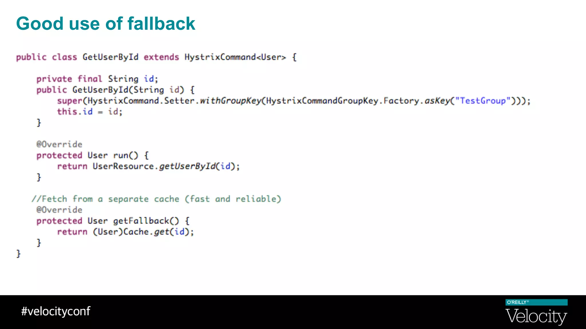 Good use of fallback
 