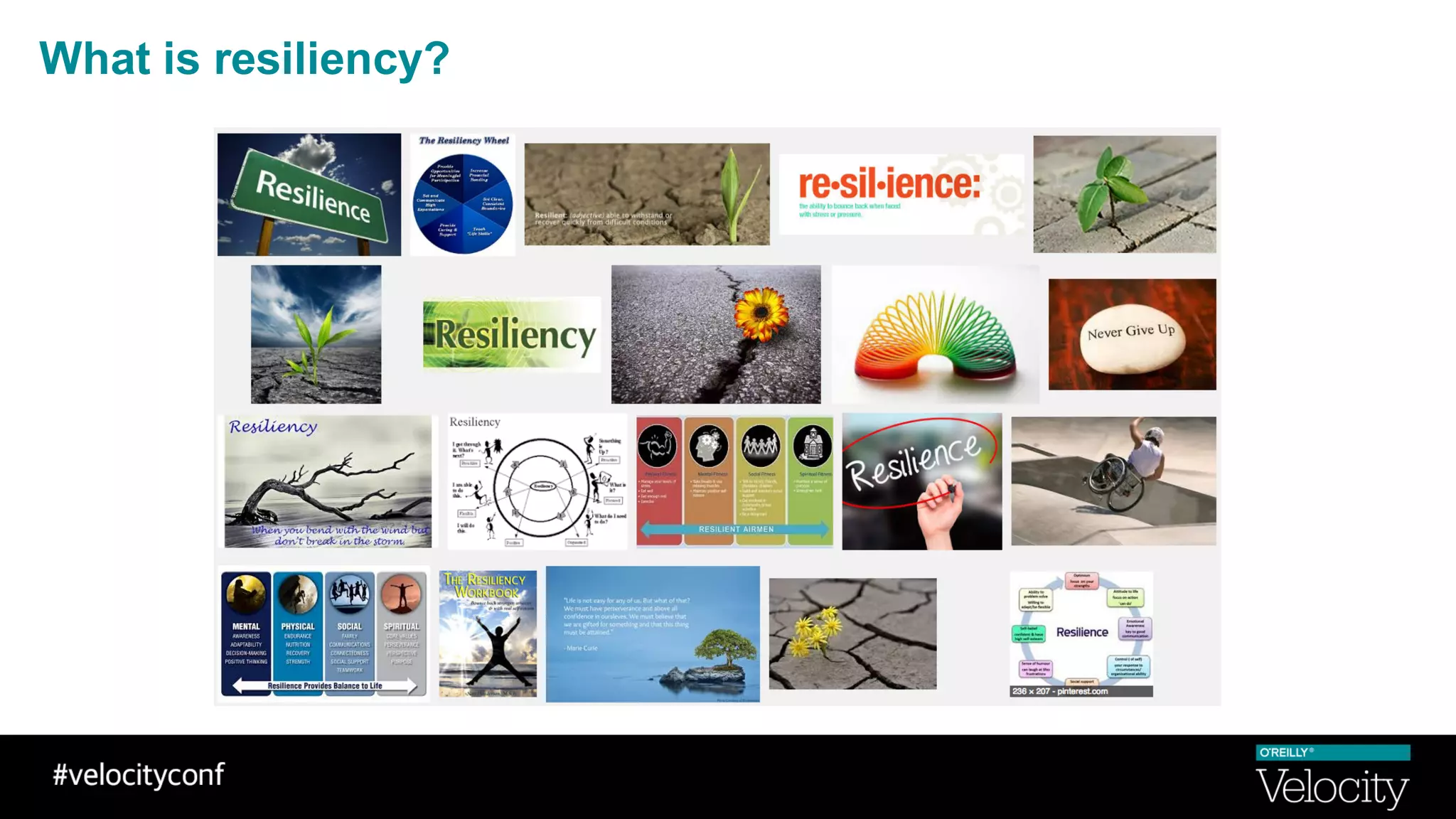 What is resiliency?
 