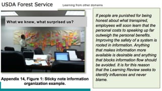 What we knew, what surprised us?
Learning from other domains
 