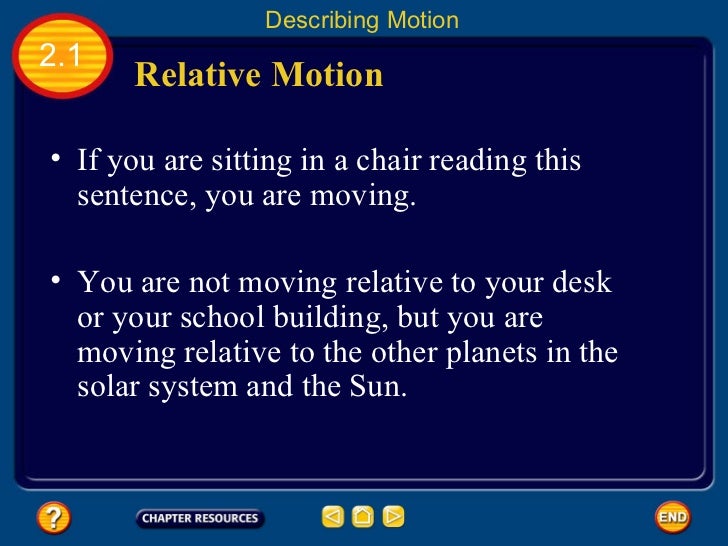 Velocity and acceleration