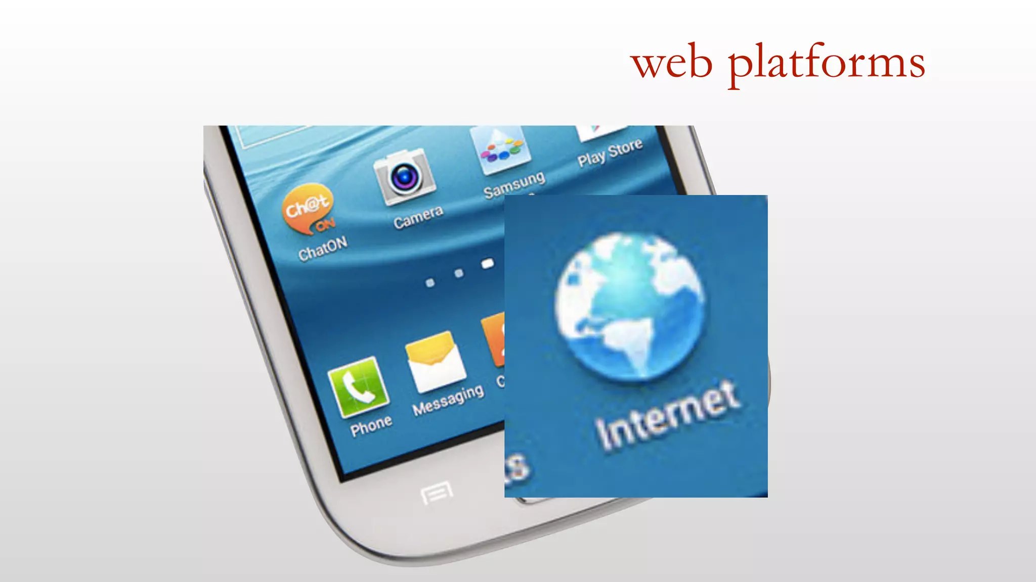 web platforms 
 