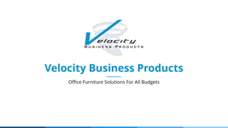 Office Furniture Solutions For All Budgets