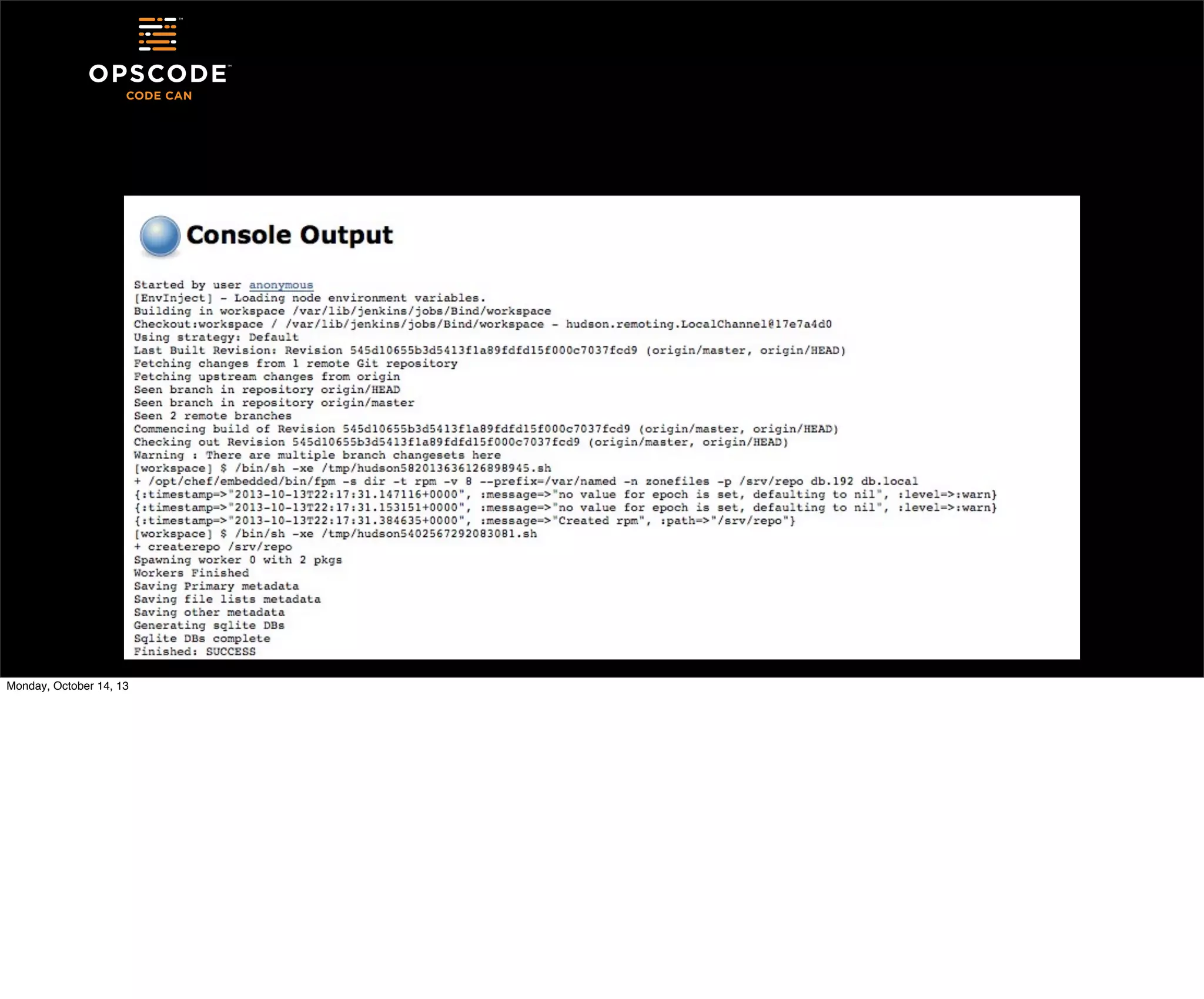 Monday, October 14, 13

 