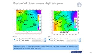 Velocity model building in Petrel | PDF