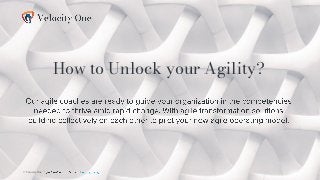 How to Unlock your Agility?
© Velocity One