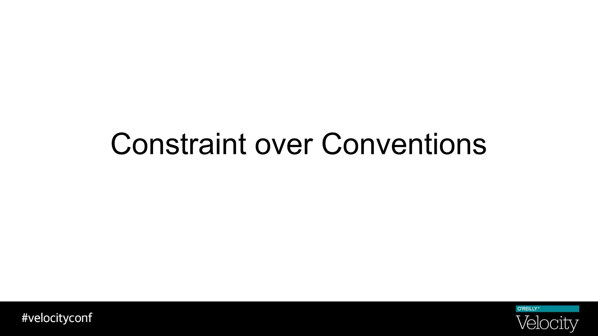 Constraint over Conventions
 
