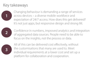 Top 5 trends influencing public sector IM project success.