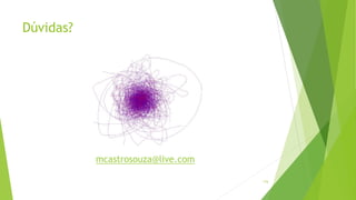 Dúvidas?
mcastrosouza@live.com
116
 